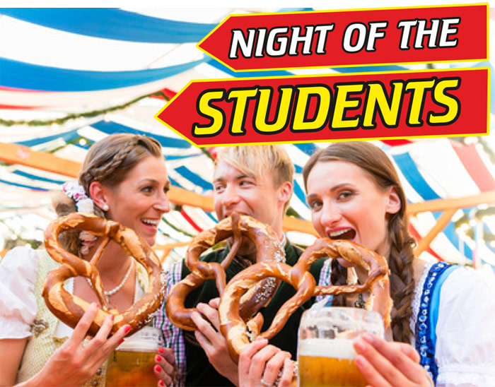 Studenten Donnerstag Night of the students!
